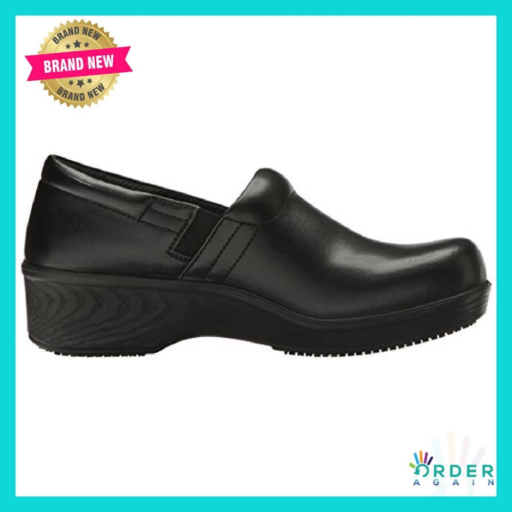 Leather Work Clogs Slip Resistant Platform Comfor… - image 7